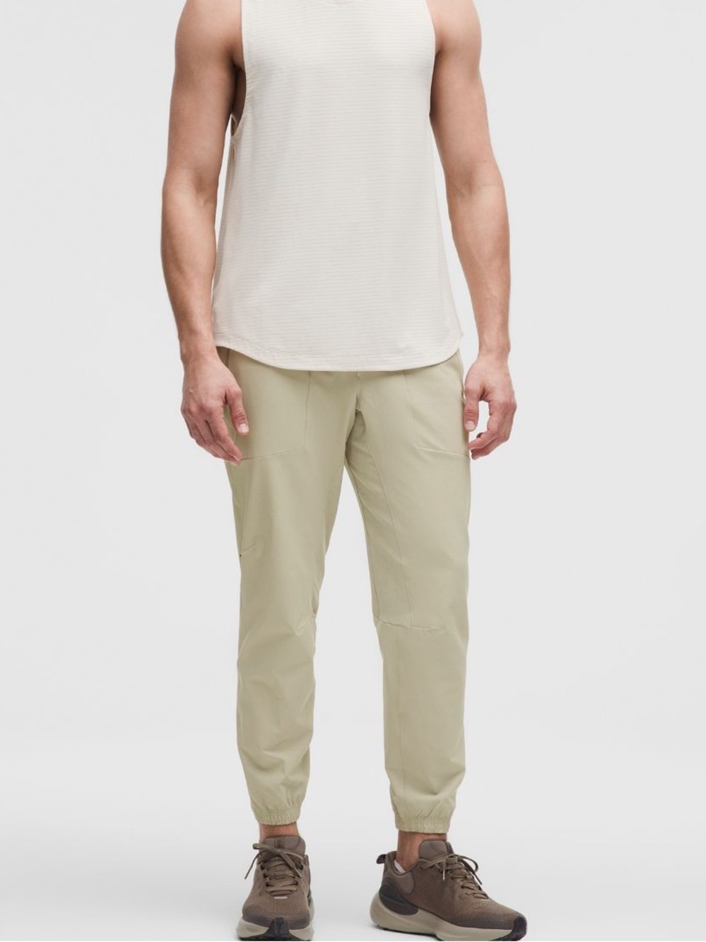 lululemon Men’s Liscense to Train Joggers in Raw Linen 28” Large